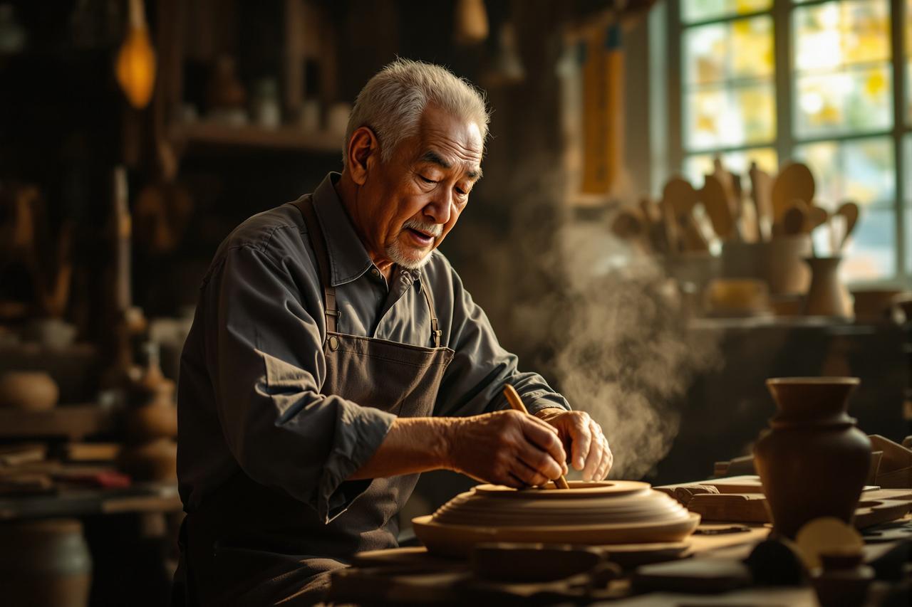 喝茶影院出品短视频系列《匠心传承》海报